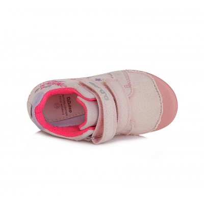 D.D. step dievčenská detská plátená obuv C049-935 Pink